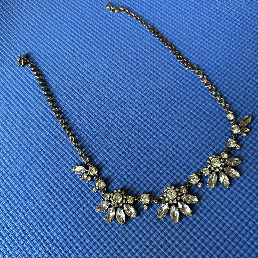 J. Crew Crystal Necklace
